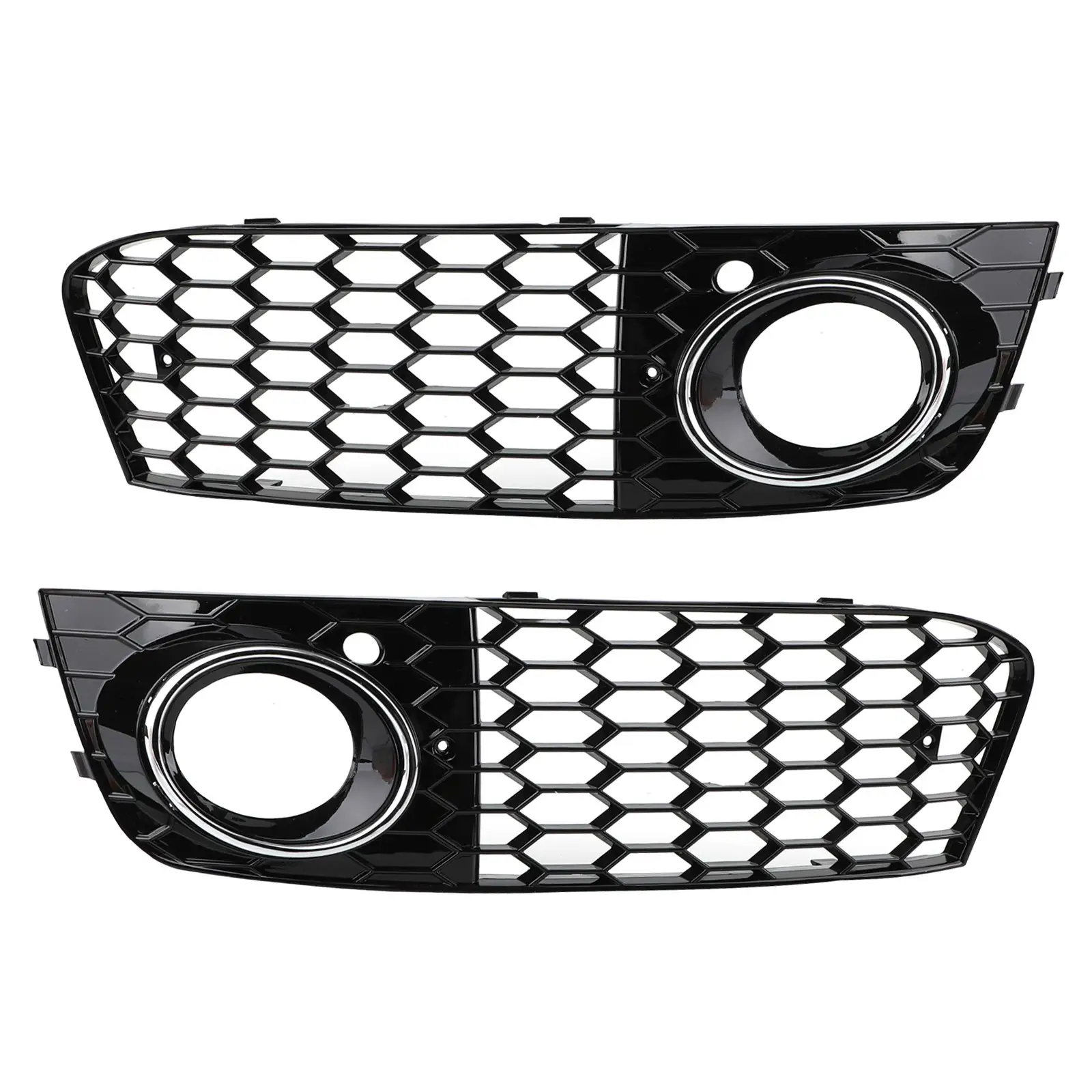 A4L B8 2009-12 Modified Mesh Fog Lamp Frame, Under The Net, Under The Grille