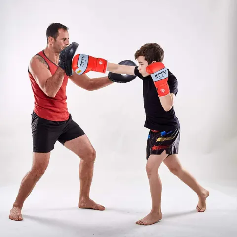 Kids Boxing Gloves Boy Fighting