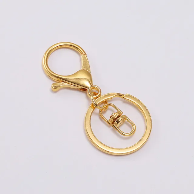 Character Lobster Clasp Key Ring Jewelry Accessories 30mm Alloy Gold - Shop at LoveMi