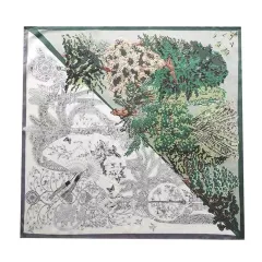 Women's Silk Scarf Strap Retro Tube Top Sun Protection - Wizard Of Oz 70Cm Small Size - View 1