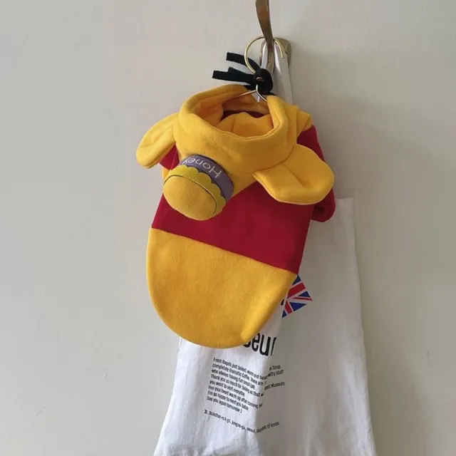 Color Block Pet Dog Clothes Winnie The Pooh - Shop at LoveMi