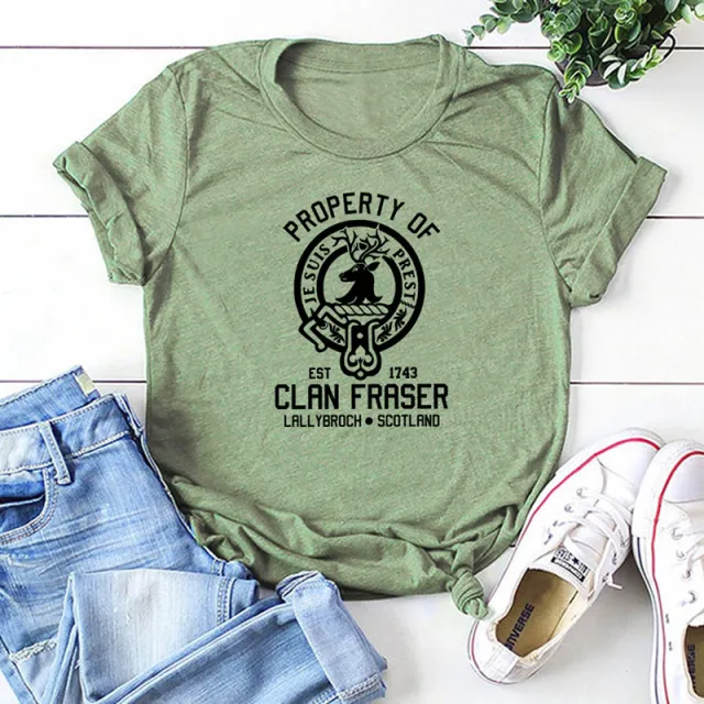 Attributes Women's Collection Vintage Casual Top T Shirt Green - Shop at LoveMi