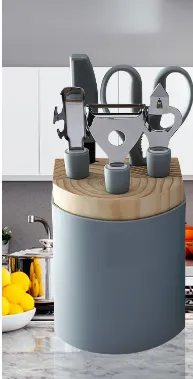 Stainless Steel Kitchen Gadgets Household Kitchen Utensils Tray Peeler Egg Beating Scissors Gifts 6Piece Set Gray - Shop at LoveMi