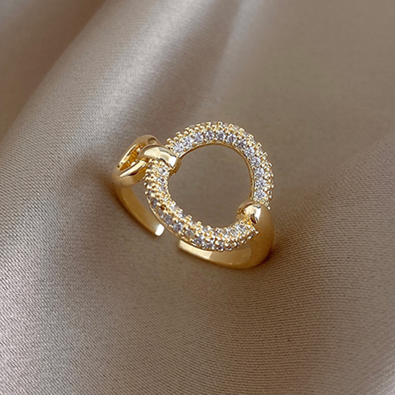 Fashion Simple Ring Female Adjustable Personality Wild