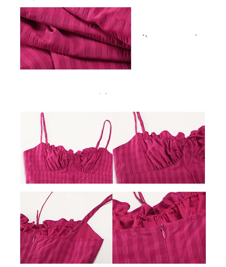 White Seaside Vacation Strap Dress For Women