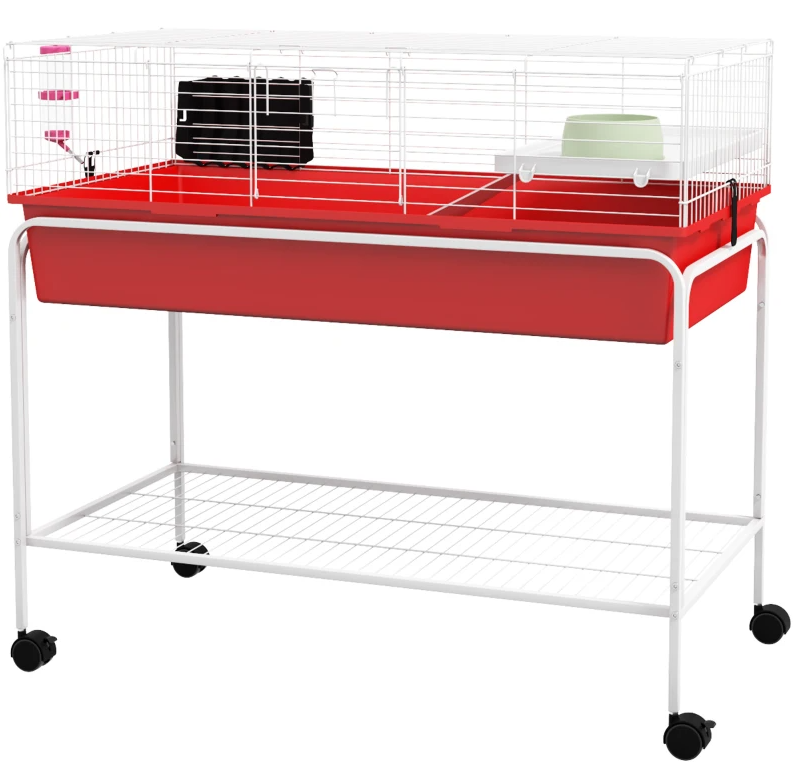 Two-Story Small Animal Cage Removable From Stand 2