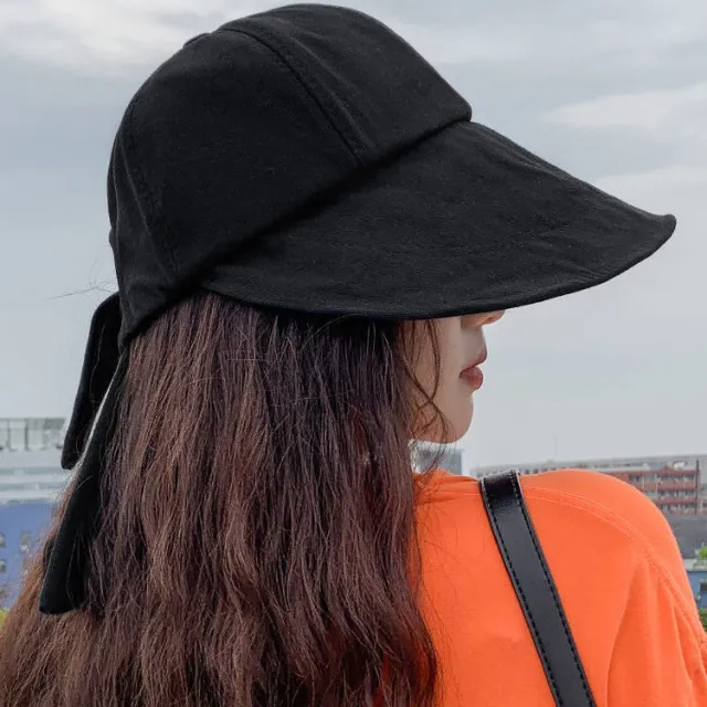 Fashion Women's Bucket Hat Sun Visor Casual Summer Hat Baseball Caps Outdoor Fishing Black Beach Gorros Black - Shop at LoveMi