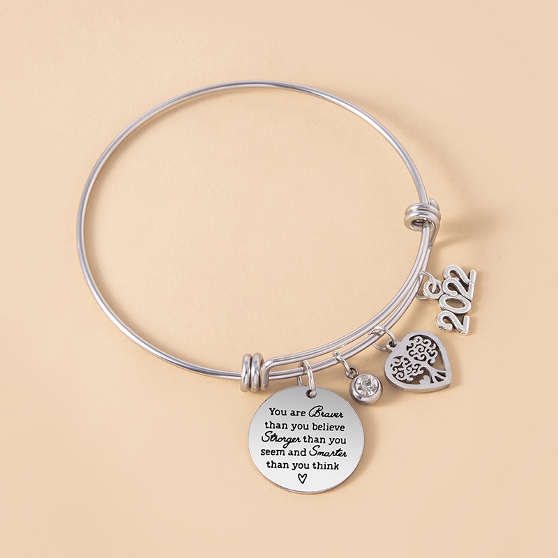 Title 5, Kristallen hart levensboom bedelarmband inspire...