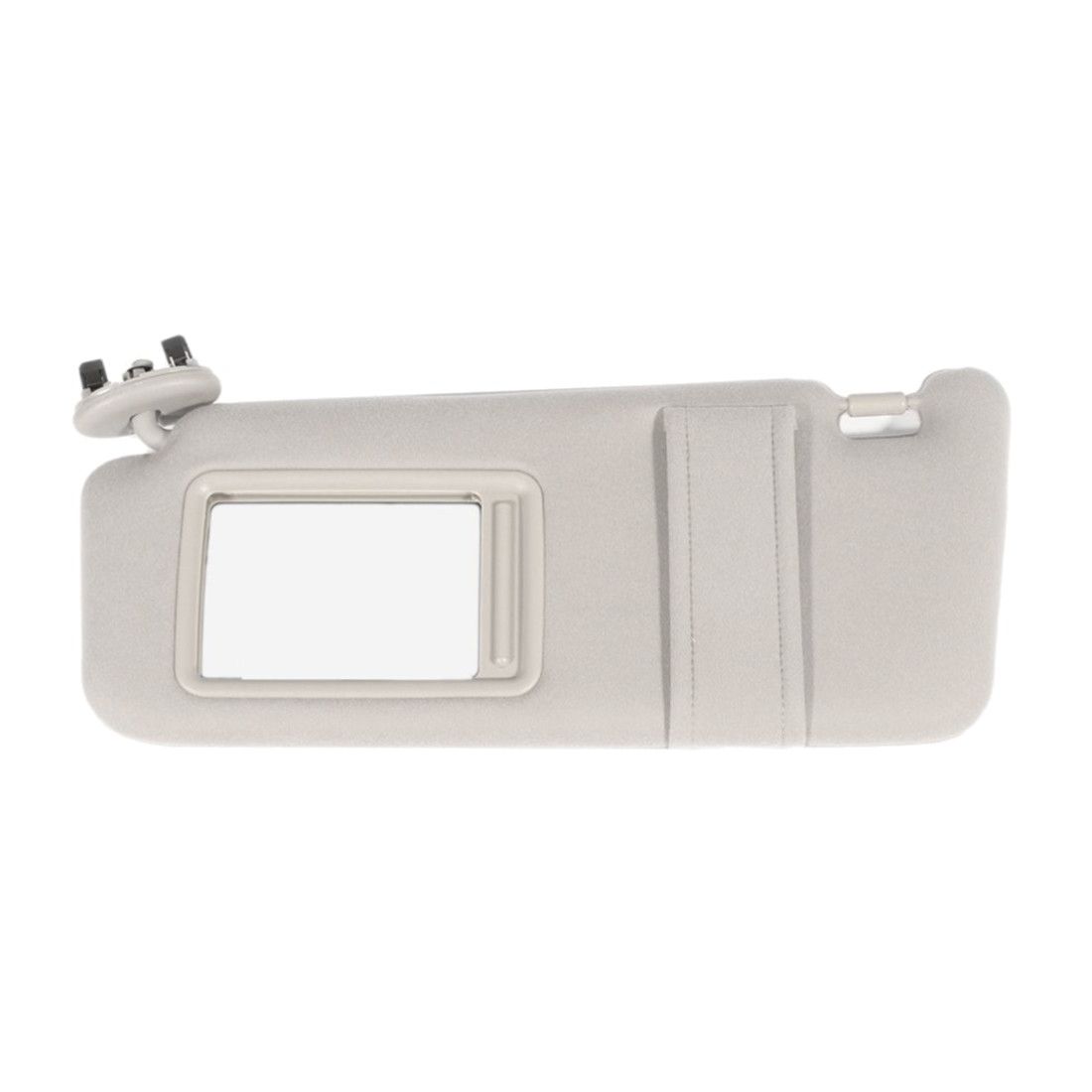 SUN VISOR LEFT DRIVER SIDE TAN BEIGE For 2007-2011 Camry Sedan WITHOUT SUNROOF