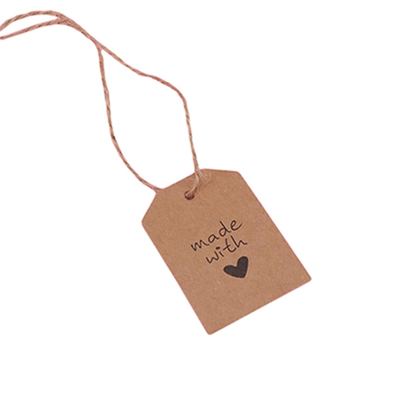 Gift Tag Packaging Label