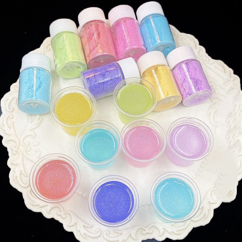 Crystal Glue Does Not Sink To The Bottom Of The Bright Galaxy Glitter