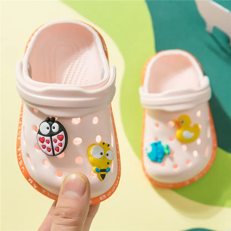 Children's Slippers Summer Boys Baby Sandals and Girls Hole