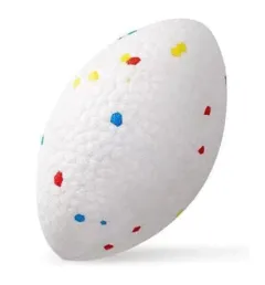 Dog Molars Pet Toy Ball Interactive Training Pet Play Ball Chew Molar Tooth Cleaning Toys Bite Resistant Dog Toys - Small Rugby - View 1