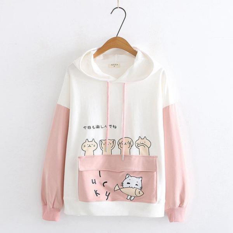 Title 3, Girl loose Korean cute casual suit