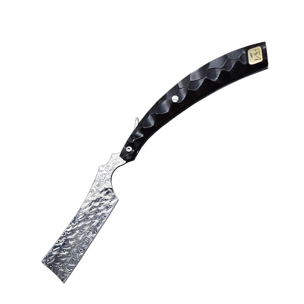 Camping Outdoor Portable Damascus Folding Knife