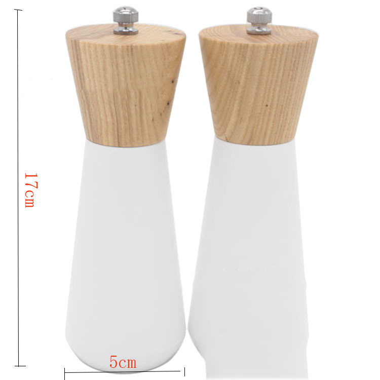 Title 4, Wooden Pepper Mill New 6-inch Grinder Manual Ru...