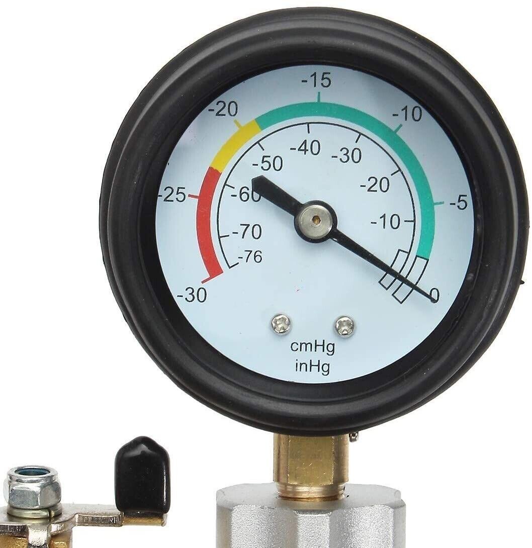 Radiator Cooling System Vacuum Purge Gauge Tool Coolant Refilling Kit — image 9