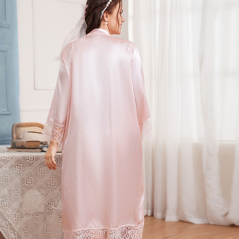 Title 5, Oversize Summer Nightgown Simple Casual Long-sl...