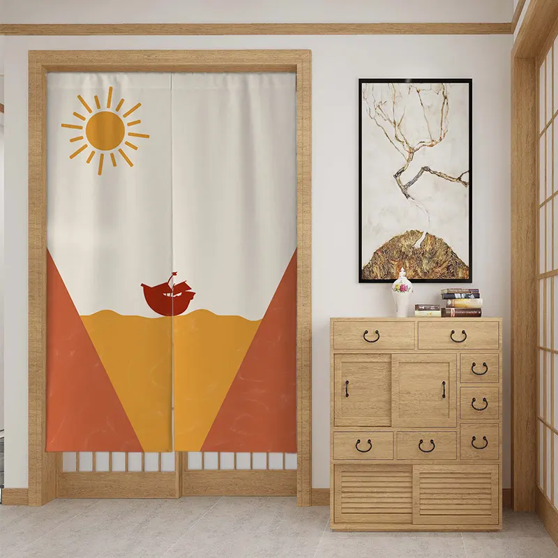 Custom Fabric Door Curtain Partition