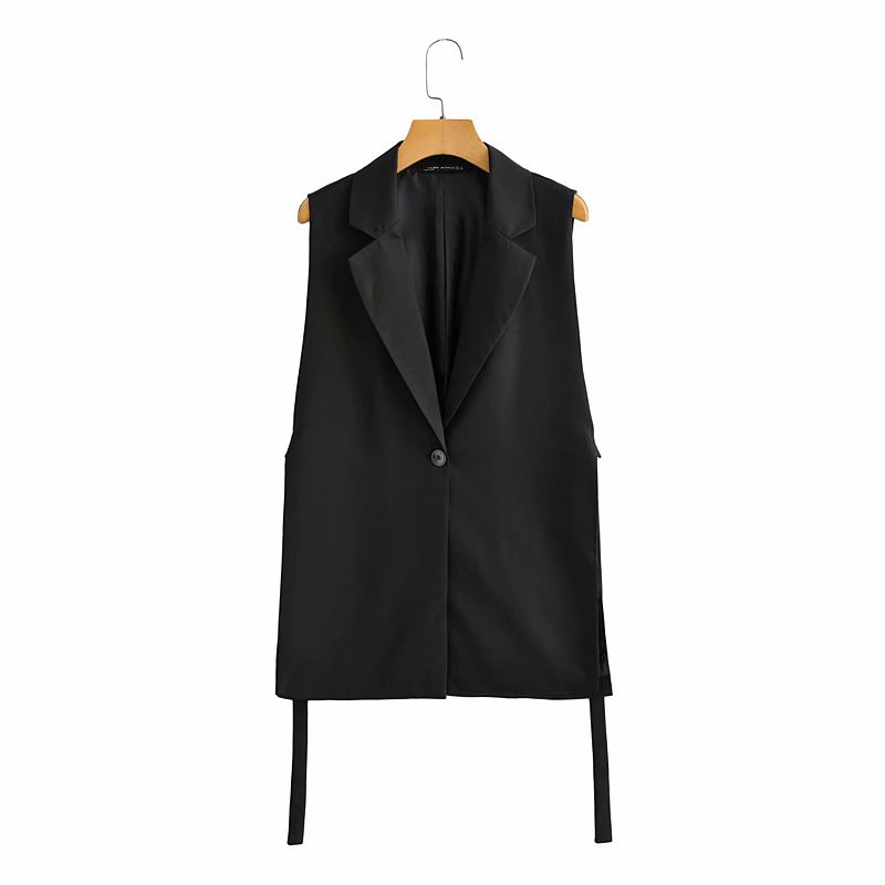 Title 6, Fashion Polo Collar Sleeveless Vest