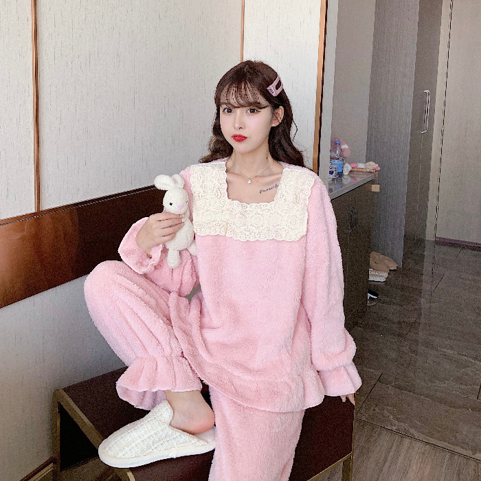 Title 6, Winter Sweet And Warm Plush Loungewear