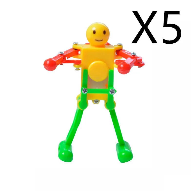 Clockwork Dancing Robot Clockwork Gymnastics Creative Small Toys Novelty Toys Christmas Goods Gift For Kids Fidget Toys – image 7