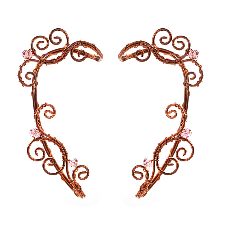 Flower-shaped Elf Personality Temperament Earrings