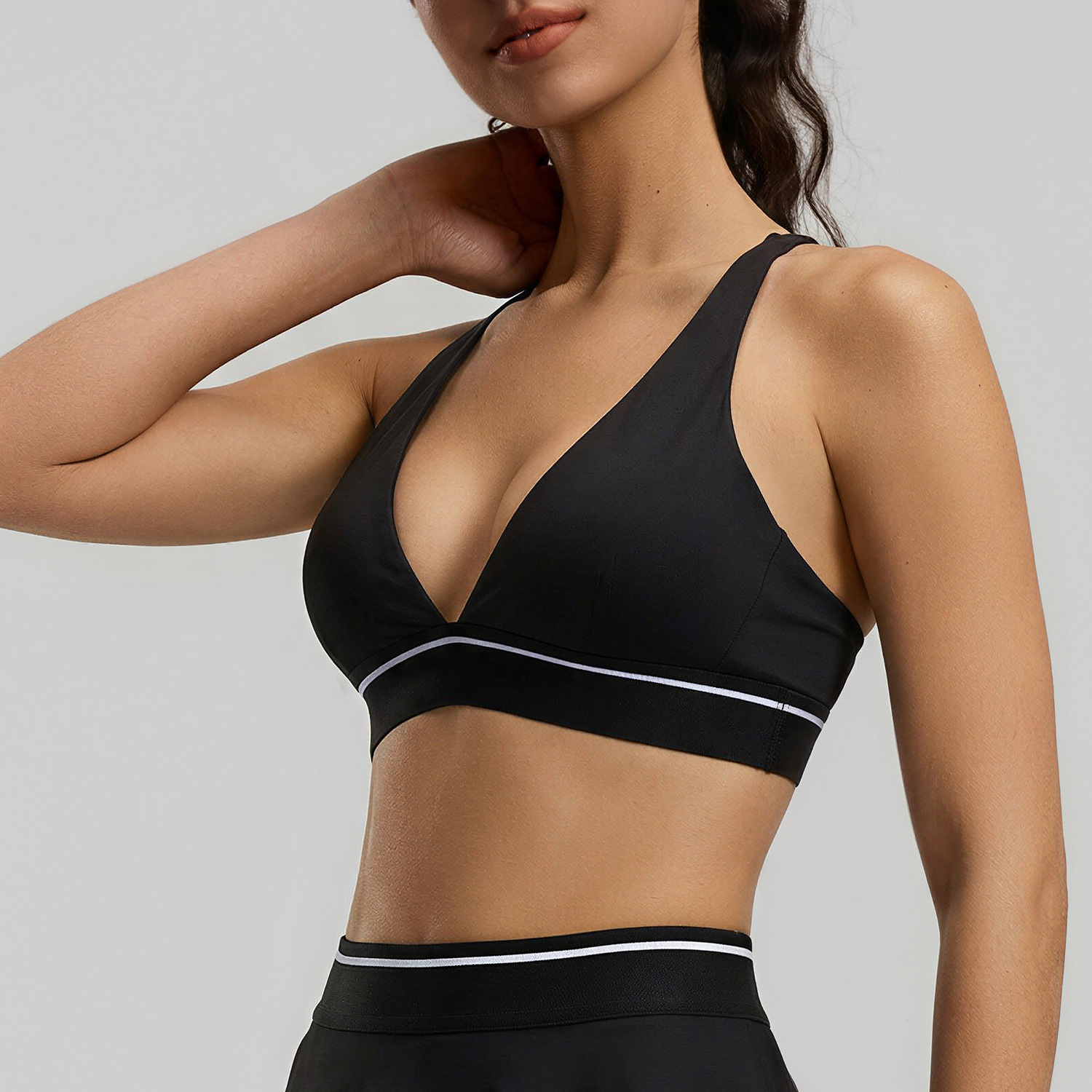 Women's Tight Yoga Bra With Beautiful Back Design, Versatile For Fitness, Sports And Daily Casual Wear 3