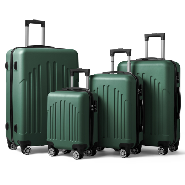 Vertical Stripe Four In One Suitcase — foto 16