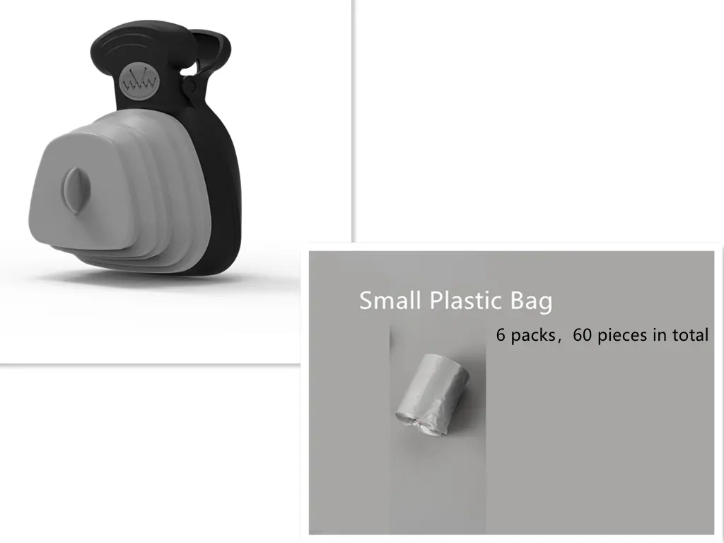 Pet Dog Poop Bag Dispenser Travel Foldable