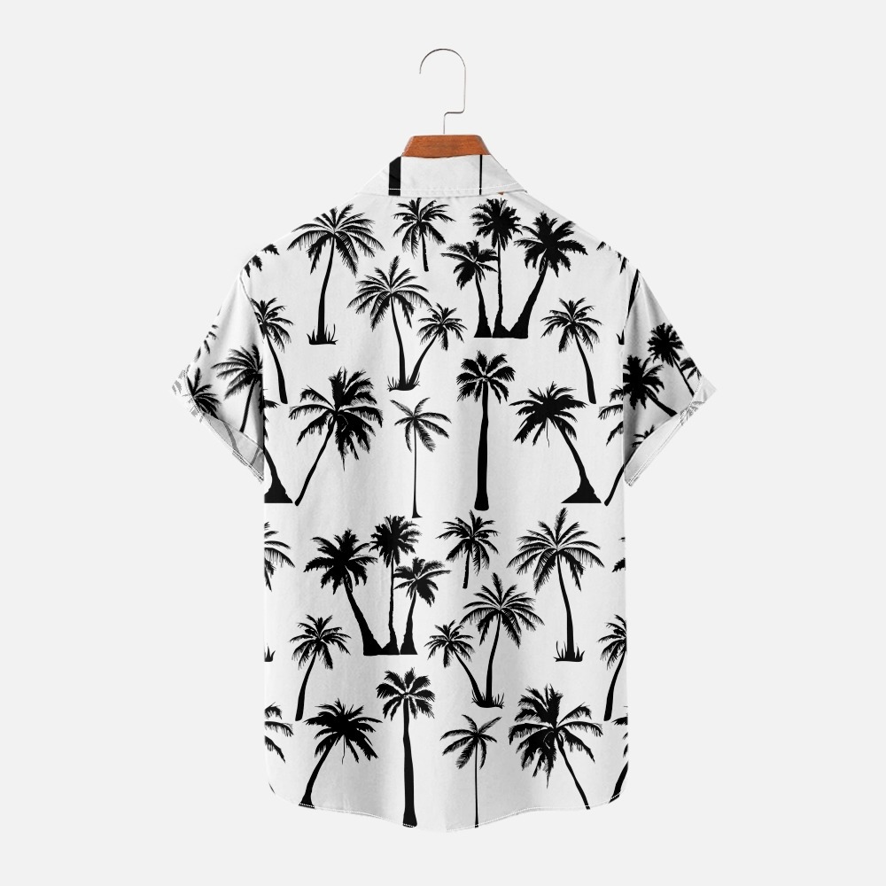 Title 3, Coconut Tree Creative Element herenshirt met ko...