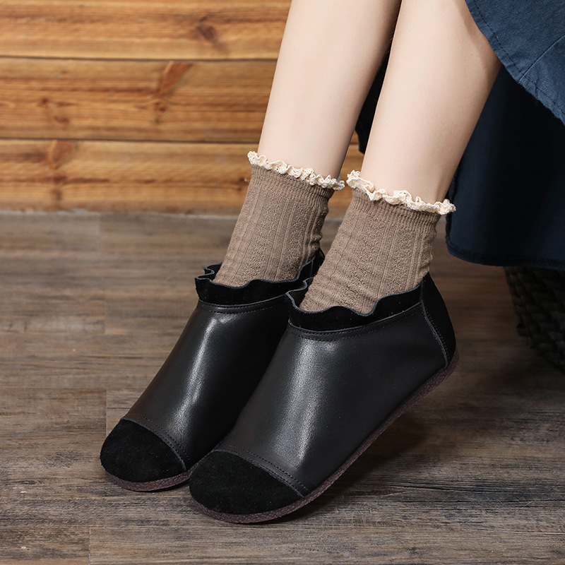 Women's All-match Slip-on Soft Leather Shoes