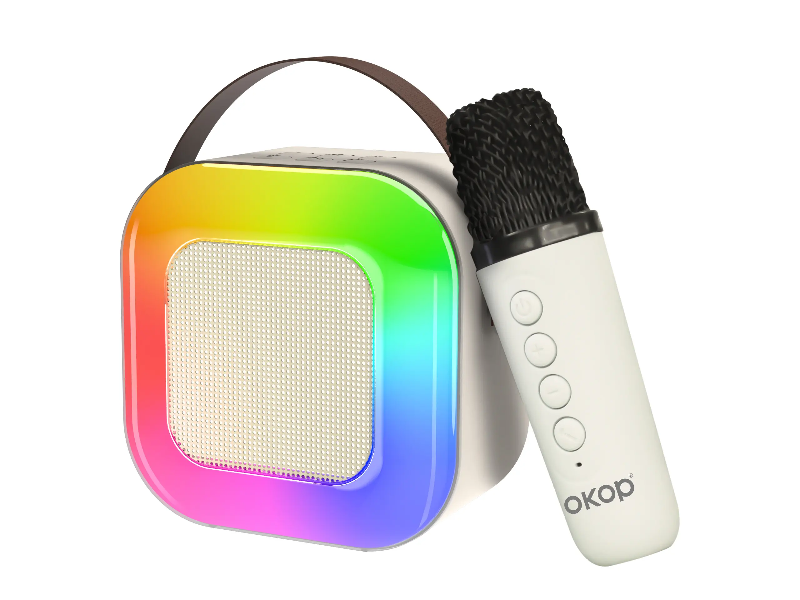 KP-K07 Bluetooth Wireless Karaoke Microphone Speaker Mini