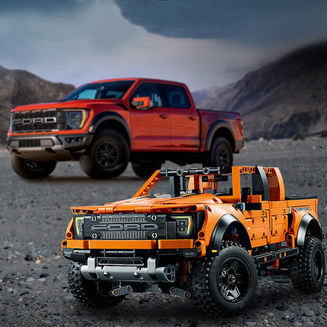 Title 5, Monte sua Ford Raptor com blocos de montar comp...