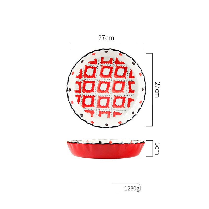 Pineapple pie plate