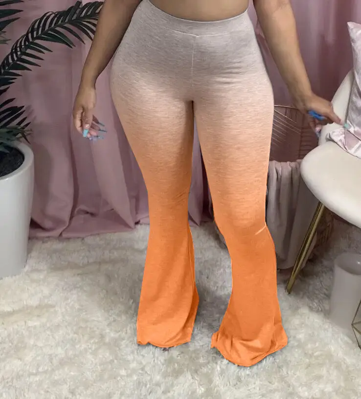Gradient Casual Skinny Flared Trousers