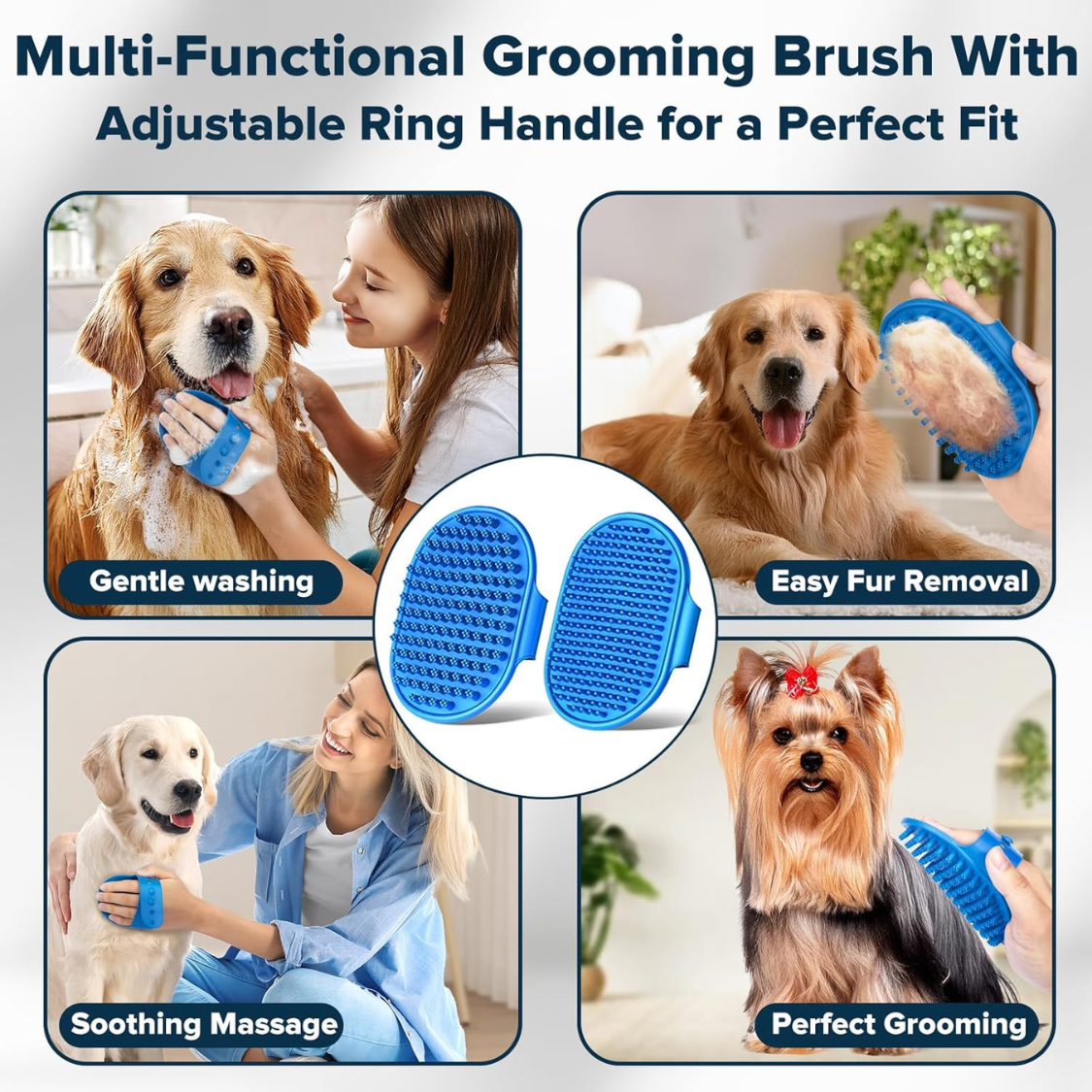 6 pièces fournitures de bain de toilettage pour chiens – Image 7