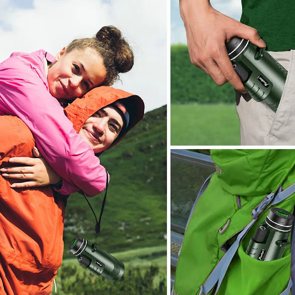 Mobile Phone Camera 40x60 Green Monocular HD