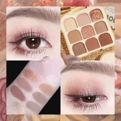 Blush All-in-one Ins Nine-color Eyeshadow Palette - Fantasy Fog Purple - View 1