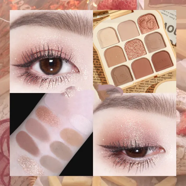 Blush All in one Ins Nine color Eyeshadow Palette Fantasy Fog Purple - Shop at LoveMi
