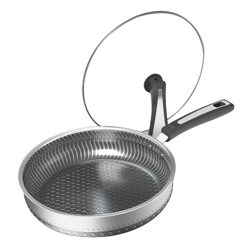 Title 2, Stainless Steel Non-stick Pan Medical Stone Dee...