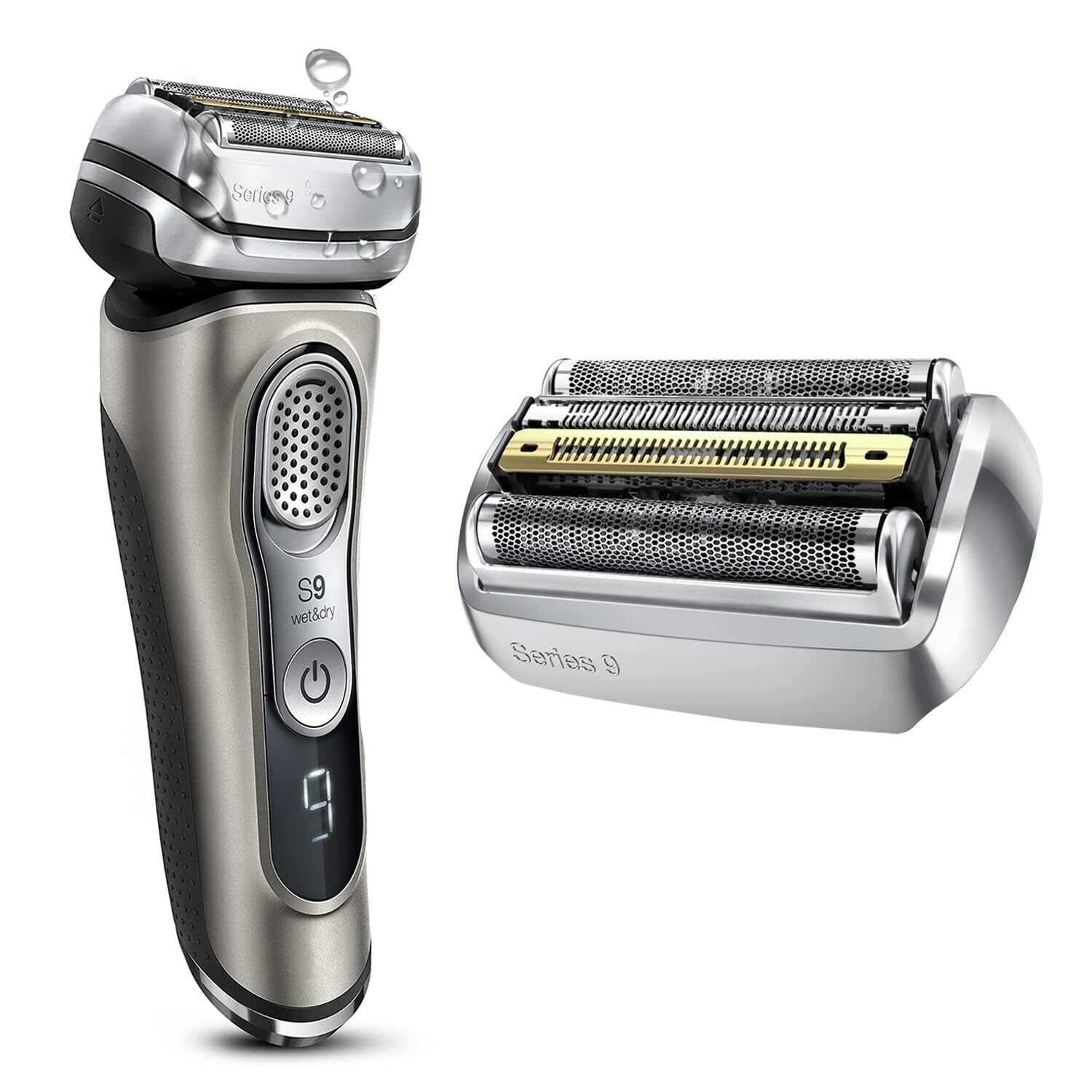 For Braun Series 9 Electric Shaver Head Replacement Head 92S 92B 92M 90B