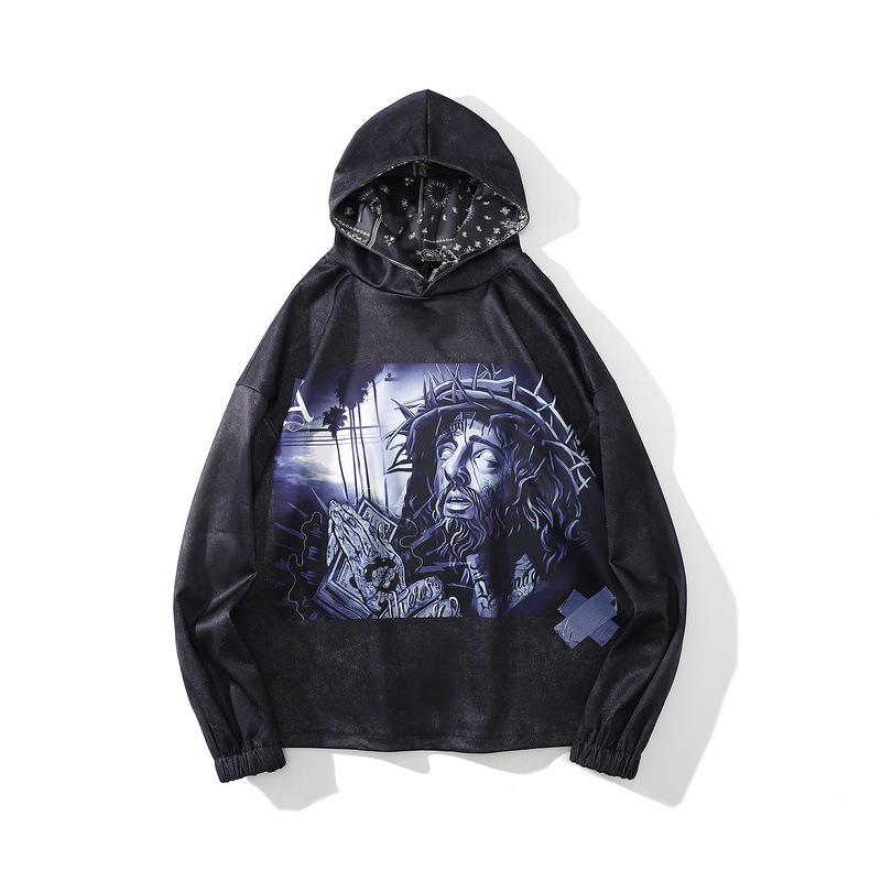 Title 3, High Street Dark Goethe Religious Hoodie