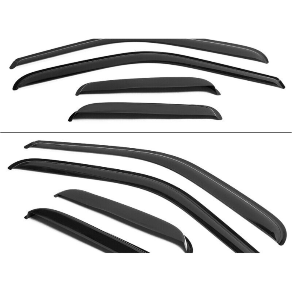 Rear half-door window visor for 2000-2006 Toyota Tundra Access Cab passenger side