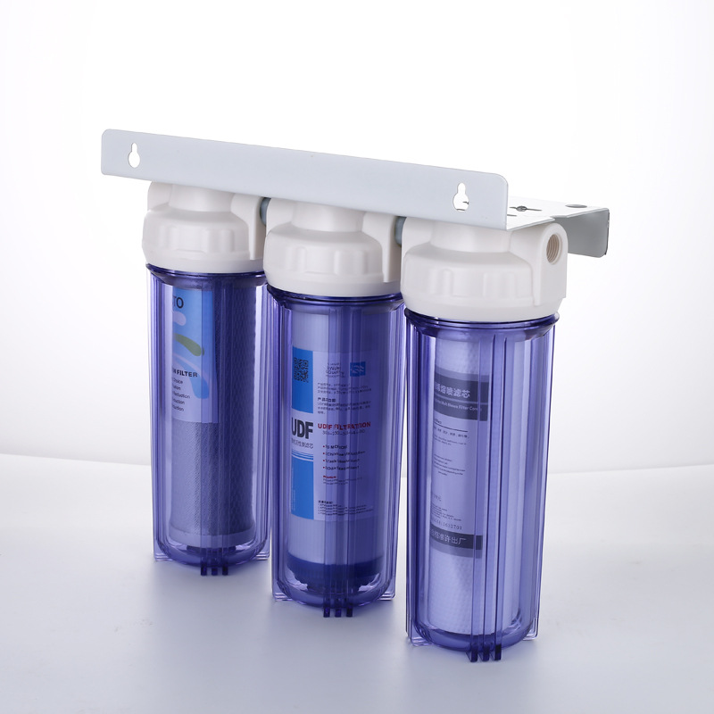 Pre-filter Transparent Water Purifier Household Ten Inch Three-stage Enhanced Water Purifier