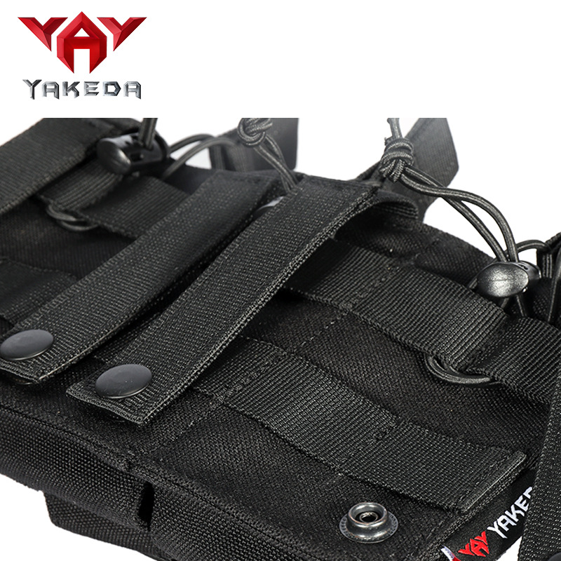 Title 2, Tactical Triplet Accessory Bag 1000D Egg Clip B...