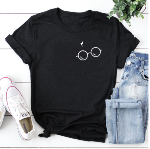 Title 1, AliExpress Glasses Chest Print Foreign Trade T ...