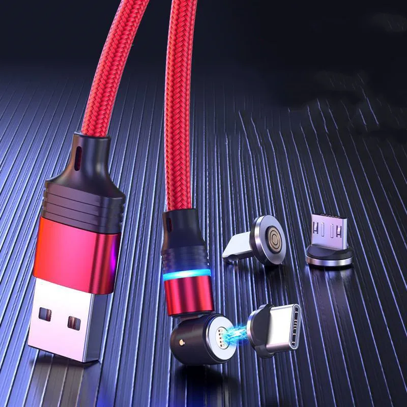 540 Degree Rotating Magnetic Suction Charging Line For Android Type C – image 2