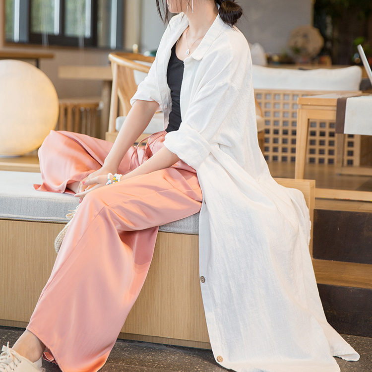 Women's Literary Casual Loose And Thin Temperament Cardigan