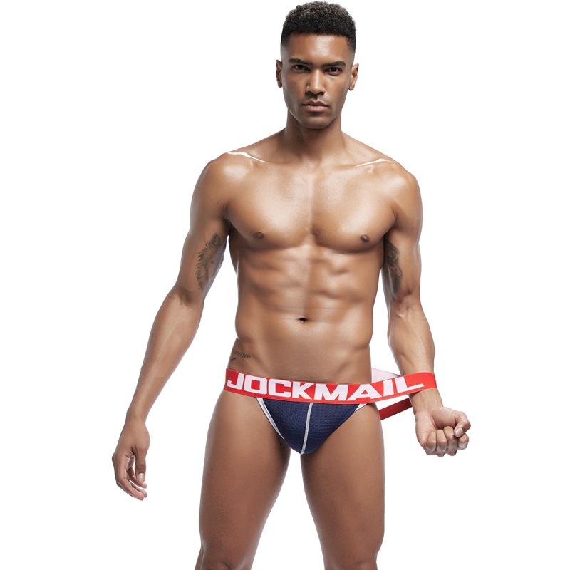 Men's Double Thong Super  Mesh Breathable Men's Underwear
